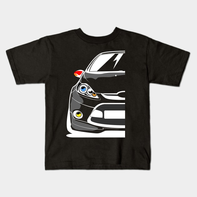 Ford Fiesta 2009 Kids T-Shirt by EtyazaForez